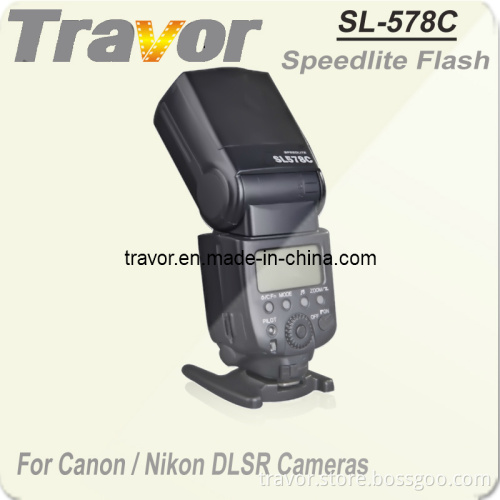 Hot-Selling Camera Flash SL-578c with Ttl for Canon Camera